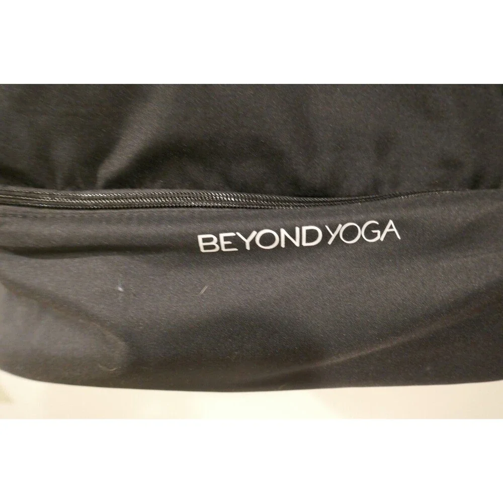 NEW Beyond Yoga Gym Bag Convertible Backpack Black Drawstring Workout Bag NWT
